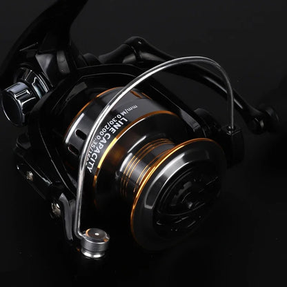 Carretel de Pesca Giratório GLS EK Profissional Ultraleve de 100 a 700 RPM